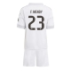 Maillot de foot Real Madrid Ferland Mendy #23 Domicile vêtements enfant 2025-26 Manches Courtes (+ pantalon court)
